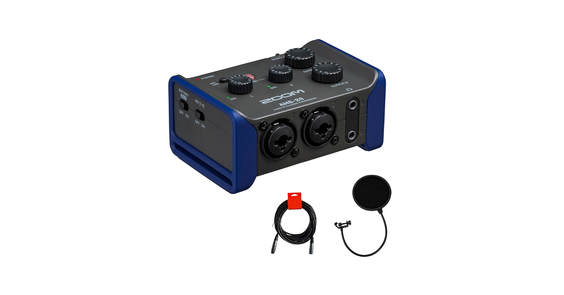 DTM・DAW zoom ams-24 Zoom AMS-24 Audio Interface - Trew Audio